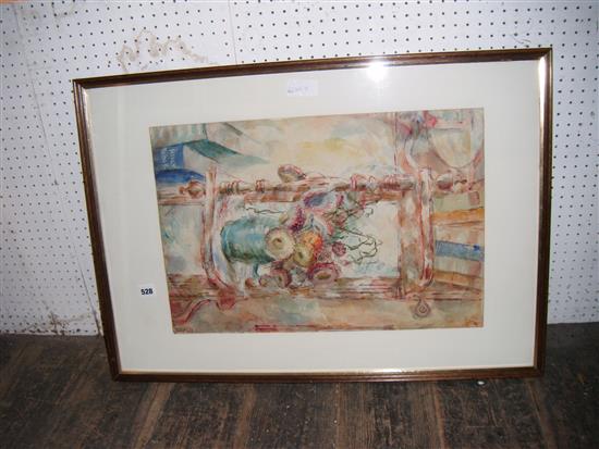 Harry Toothill w/c still life